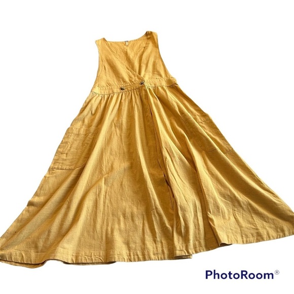 Free People Dresses & Skirts - Free People Diana Cotton Apron Dress size M